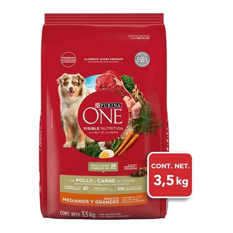 Alimento Para Perro Purina One Adultos Medianos Y Grandes Pollo Y Carne