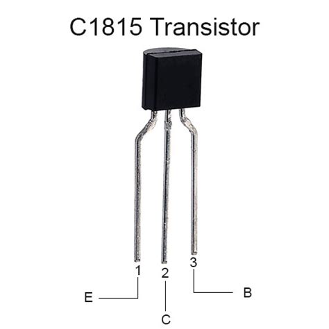 5pc C1815 Npn General Purpose Transistor To 92 Package Electronic