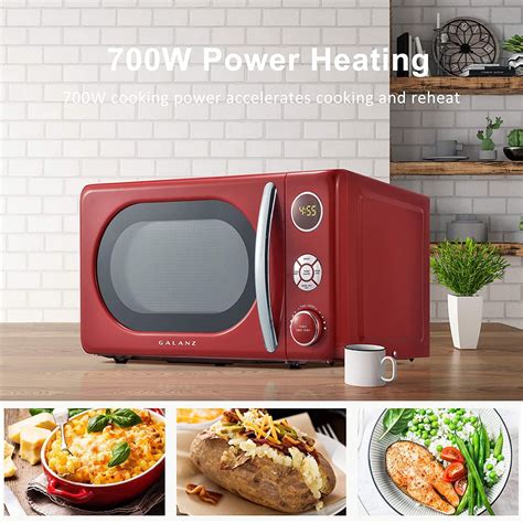 Galanz Retro Red Microwave Oven Review - Red Microwaves