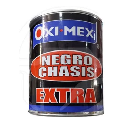 Pintura Oxicolor Negro Chasis Extra Lt Meses Sin Intereses