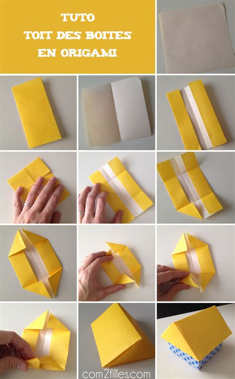 Boite Origami Tuto Tuto Origami Boite Facile