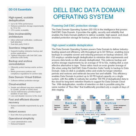 C Data Dell EMC Data Domain Series