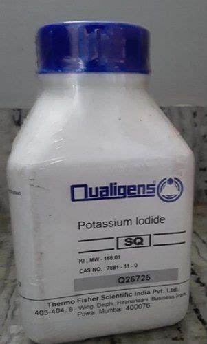 Potassium Iodide 500gm Bottle At Best Price In Sangli Research Lab Fine Chem Industries