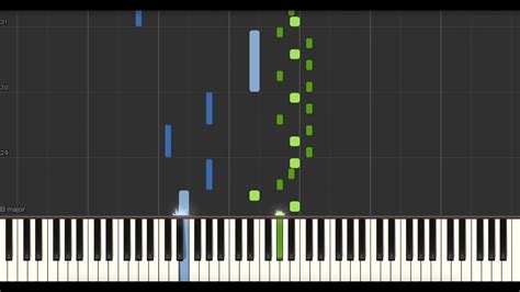 Invisible Piano Theme Sofiane Pamart NTO Synthesia Tutorial