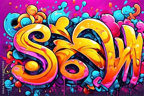 Cartoon Graffiti Wallpaper, Cartoon Graffiti Background, Cartoon ...