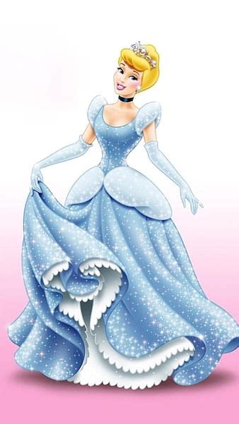 Todas Las Princesas De Disney Cenicienta Rosa Animadas Fondo De