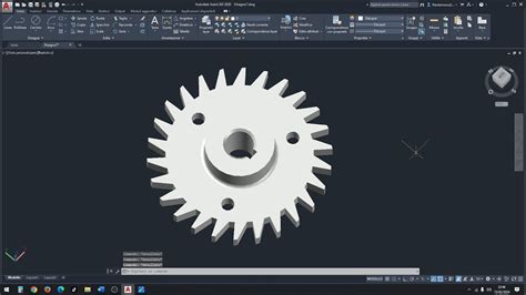 Realizzare In D Una Ruota Dentata A Denti Dritti Su Autocad Prof