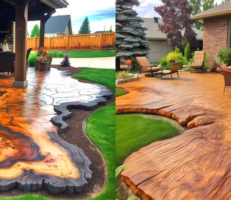 Stamped Concrete That Looks Like Wood 30 Amazing Examples That Will