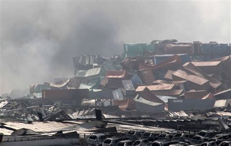 Photos Of The Aftermath Of The Massive Explosion In Tianjin China The Atlantic