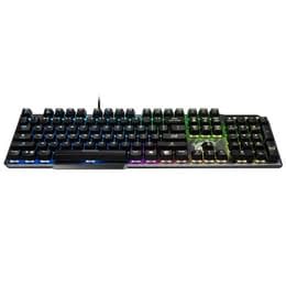 Msi Teclado Qwerty Ingl S Reino Unido Retro Iluminado Vigor Gk