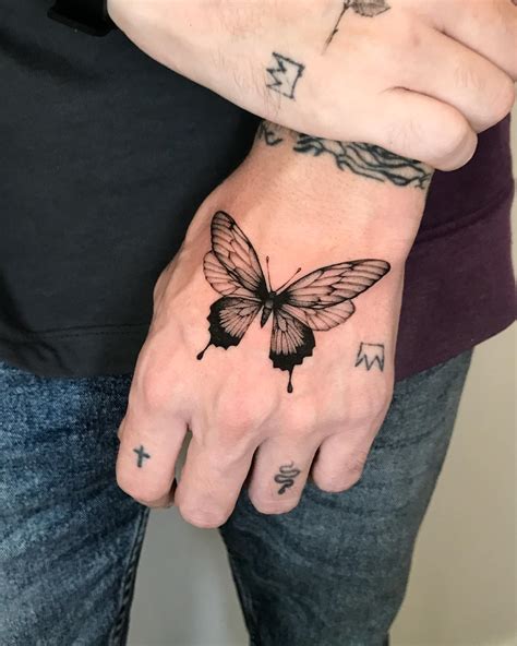 Details 81 Butterfly Tattoos On Guys Latest Vn