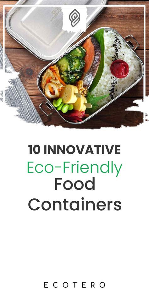 10 Eco-Friendly Food Containers For Sustainable Food Storage