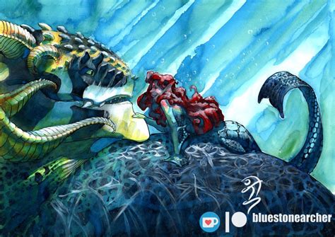 Dragon and Mermaid – bluestonearcher