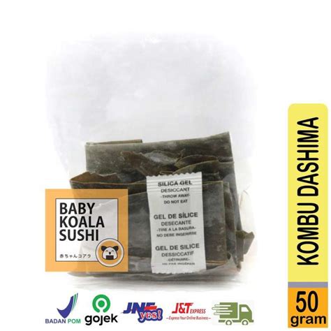 Promo Kombu Dashi Konbu Dashima G Kaldu Rumput Laut Import Kelp