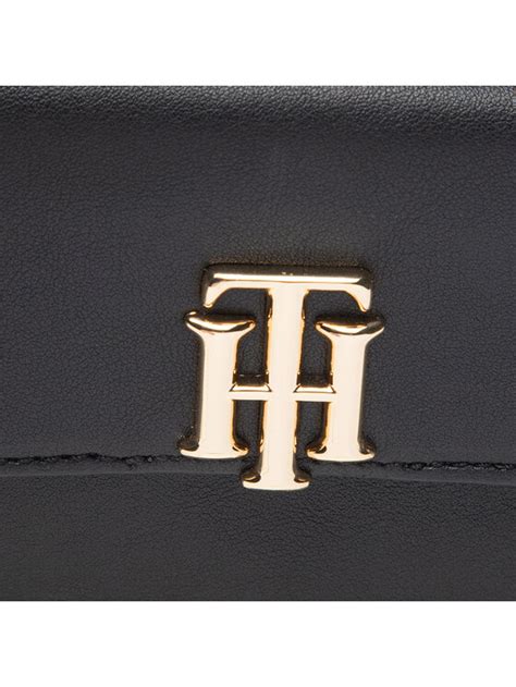 Tommy Hilfiger Torebka Th Lock Mini Crossover AW0AW10931 Czarny Modivo Pl