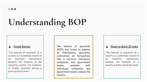 Understanding India S Balance Of Payment Bop Ppt