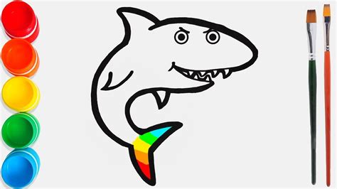 Baby Shark A Colorier A Imprimer OHBQ INFO Meilleurs Coloriage Drawings