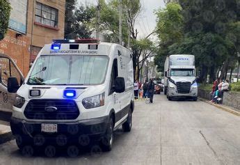 Motociclista Muri Tras Derraparse En Avenida R O Churubusco En Cdmx