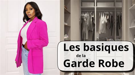 LES BASIQUES A AVOIR DANS SA GARDE ROBE YouTube