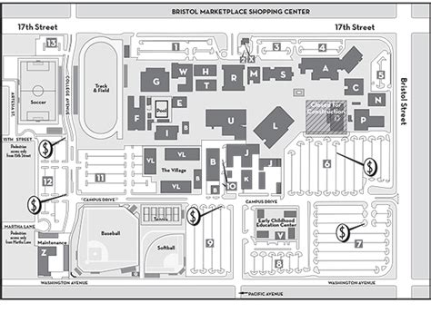 Santa Ana College Campus Map