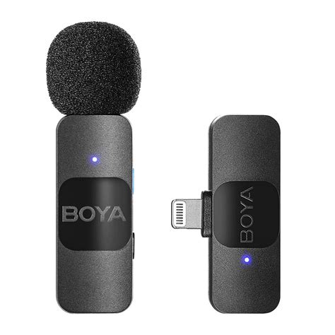 BOYA BY-V1 Wireless Microphone for iOS Devices