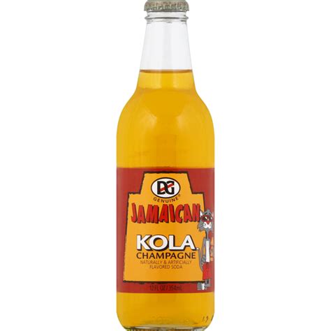 D G Genuine Jamaican Kola Champagne Soda Oz Adonai Distributors Llc