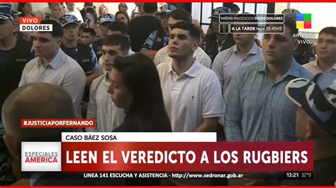 Am Rica Tv On Twitter Caso B Ez Sosa Leen El Veredicto A Los