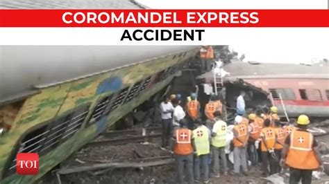 Coromandel Express Accident Train Derailment In Odisha Leaves Over 200