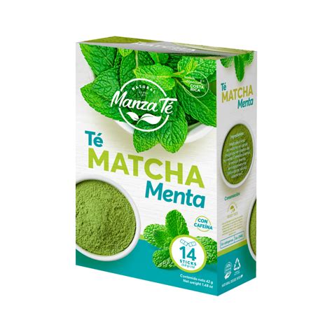 Te Matcha Menta Manza Té