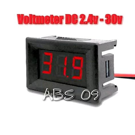 Jual Voltmeter Volt Meter Mini Alat Ukur Pengukur Cek Tester Tegangan