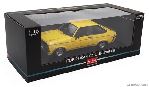 SUN STAR 04632R Scale 1 18 FORD ENGLAND ESCORT MKII RS MEXICO RHD