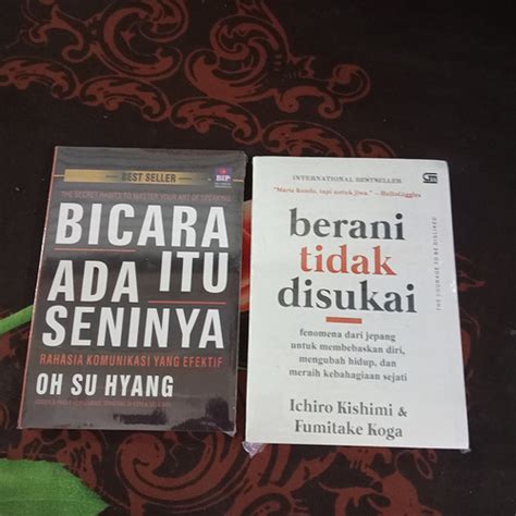 Jual Buku Paket Berani Tidak Disukai Dan Bicara Itu Ada Seninya