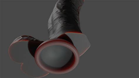 Realistic Big Dildo 3D Model By TriDsign