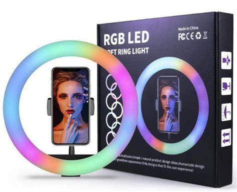 ARO LED RGB USB 12 PULGADAS 7 COLORES SIN TRIPODE Next Cell