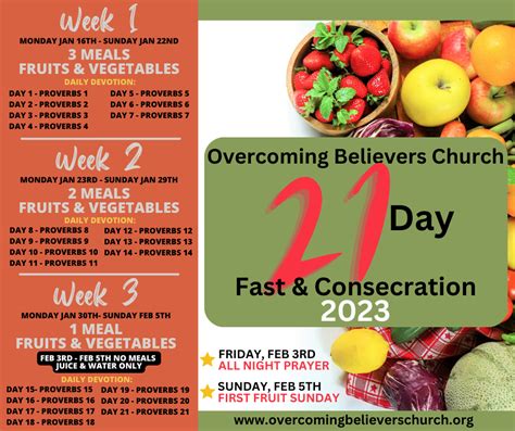 21DayConsecrationFlyer_2023 | Overcoming Believers Church