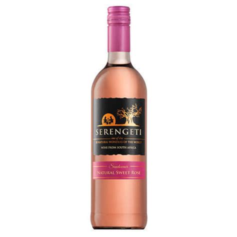 Serengeti Natural Sweet Rose Wine Manila Premiere Wines