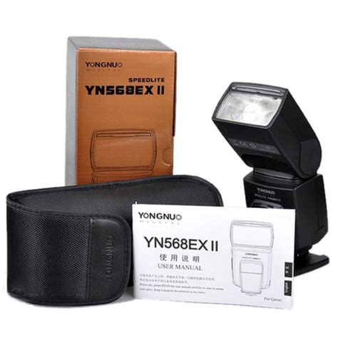 Flash Speedlite Yongnuo YN 568EX Ii YN568 Exii Para Qualquer Canon Em