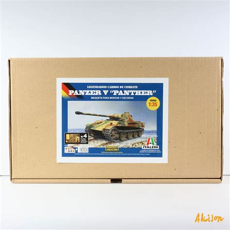 Char Panzer V Panthère Maquette à construire Italeri Véhicule