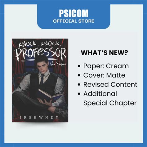 Psicom New Edition Knock Knock Professor Book By Irshwndy 2024