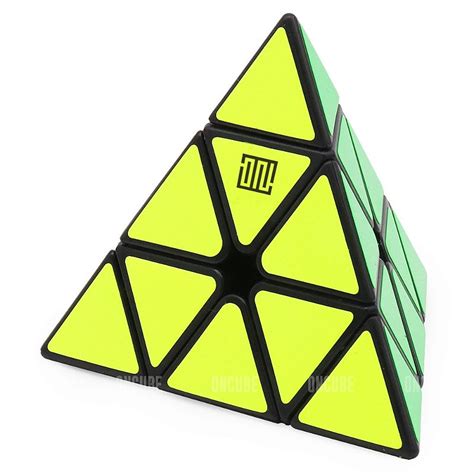 Cubo M Gico Oncube Pyraminx Preto My Atacado Cubos Cubos M Gicos Em