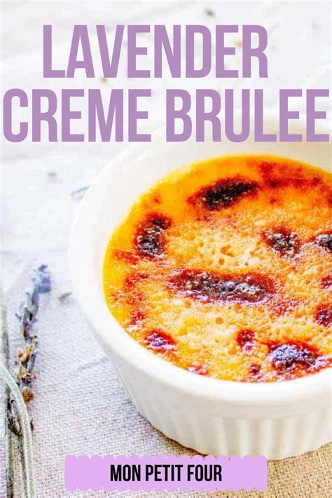 Lavender Creme Brulee Recipe Dessert Recipe Creme Brulee Recipe Easy