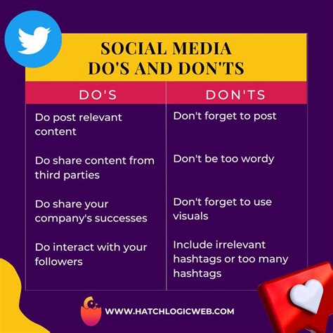 Social Media Dos And Donts 2024