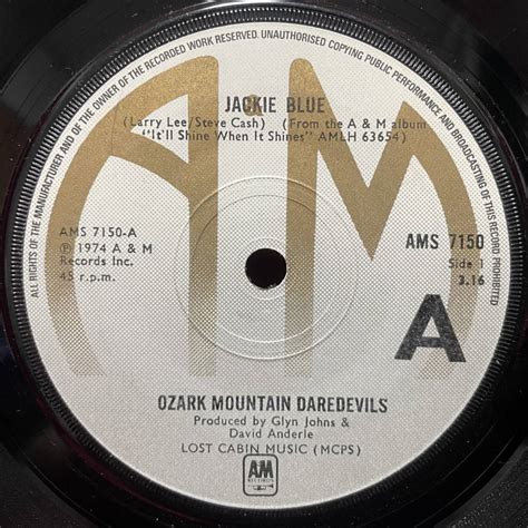 Yahoo オークション UKorg7s OZARK MOUNTAIN DAREDEVILS JACKIE BLUE