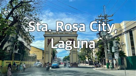 Sta Rosa City Laguna Youtube