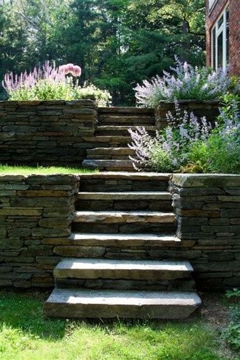 Comfy Garden Step On A Slope Design Ideas Page Of