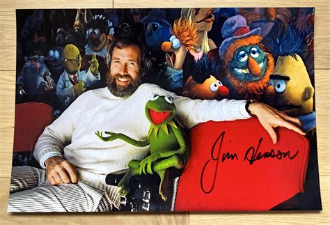 Jim Henson signed autographed photo Muppets Sesame Street