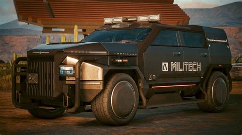 Terradyne Gurkha Lapv In Cyberpunk 2077