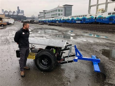 A Solar Charged Electric Robot Built In Seattle Packs A Unique And