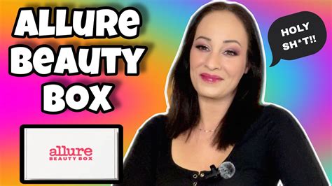 Allure Beauty Box Unboxing April Youtube