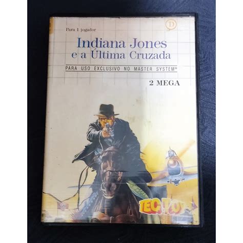 Sega Master System Indiana Jones E A Ultima Cruzada Original